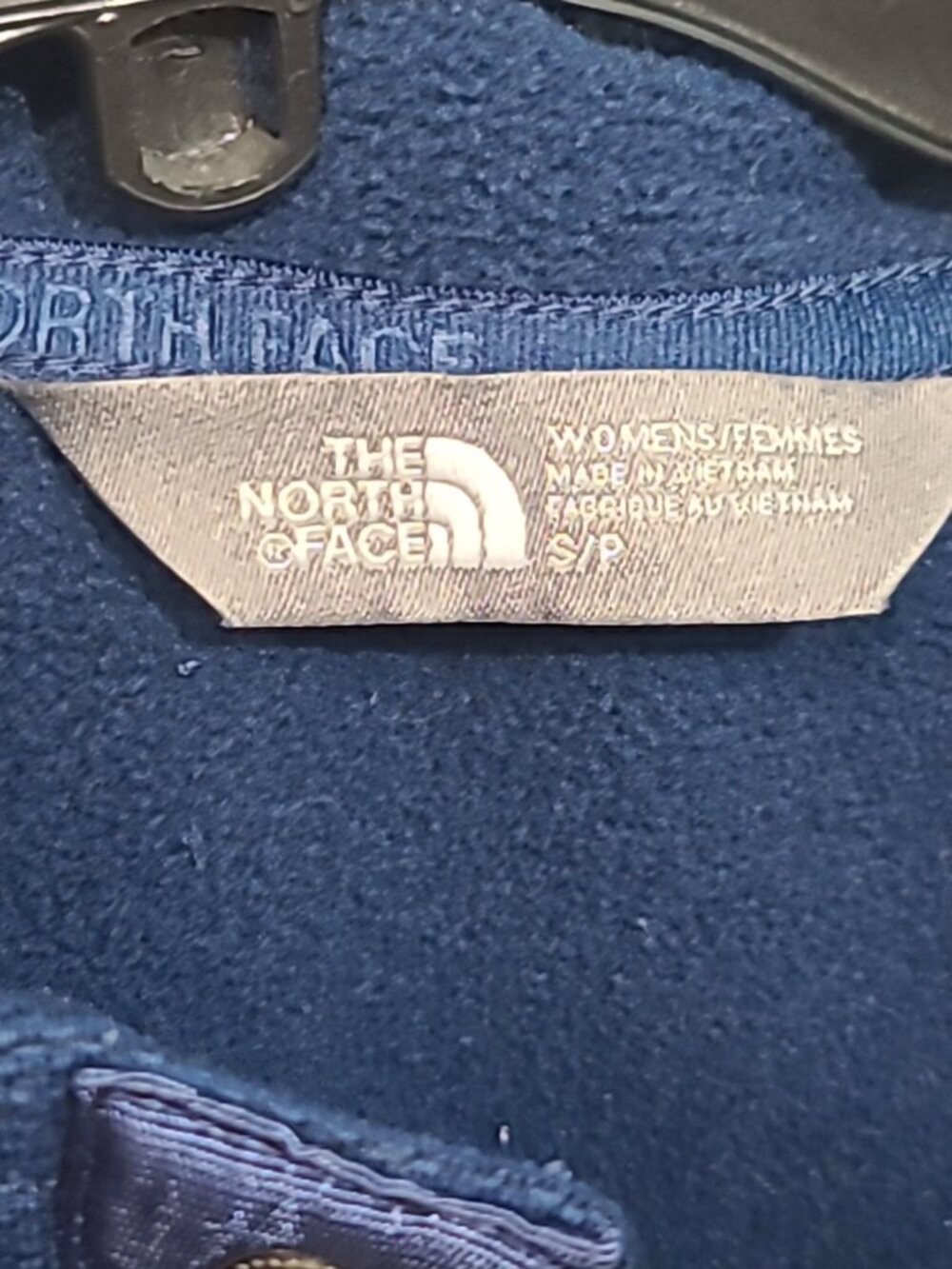The North Face Women's Knit Stitch Fleece Hoodie Size S - Picture 6 of 7